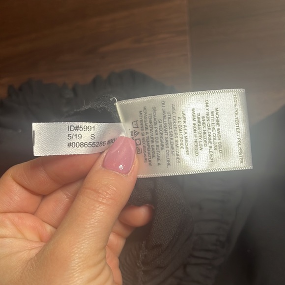 *SOLD* Express Off the shoulder black top - Picture 5 of 5